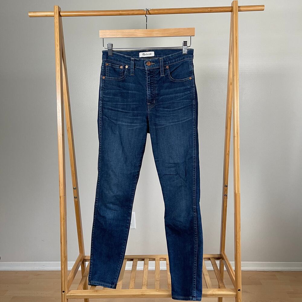 Madewell • 10” High-Riser Skinny Skinny Jeans Hayes Wash